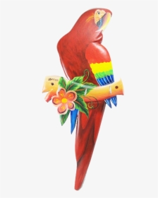Key Holder Scarlet Macaw L - Scarlet Macaw Macaw Bird Png, Transparent Png, Transparent PNG