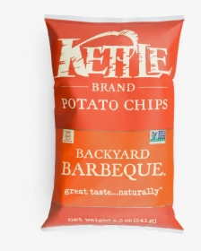 Bag Of Chips Png - Kettle Brand Bbq Chips, Transparent Png, Transparent PNG