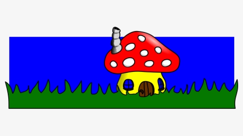 Smurf House Clipart, HD Png Download, Transparent PNG
