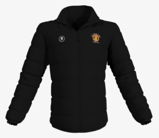 Manchester United Supporters Longford Puffer Jacket - Jacket, HD Png Download, Transparent PNG