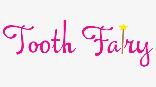 Tooth Fairy Svg Cut File - Calligraphy, HD Png Download, Transparent PNG