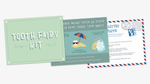 Tooth Fairy Kit Web Preview - Flyer, HD Png Download, Transparent PNG