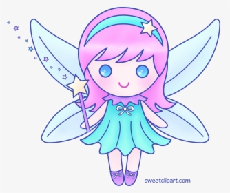 Graphic Royalty Free Stock Cute Pink Version Free Clip - Clip Art Fairy Black And White, HD Png Download, Transparent PNG