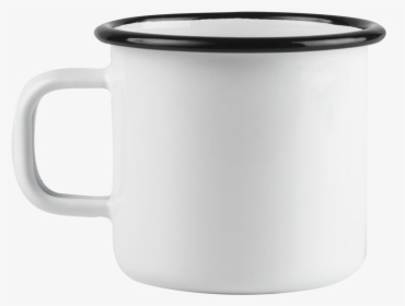 Basic Enamel Mug, 2,5dl, White - Emalimuki Valkoinen, HD Png Download, Transparent PNG