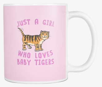 Transparent Baby Tiger Png - Mug, Png Download, Transparent PNG