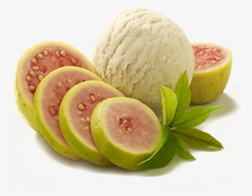 Pink Guava Ice Cream , Png Download - Guava Fruit Ice Cream, Transparent Png, Transparent PNG