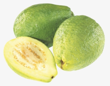 Guava Png Image Background - Fruit Exotique Vert Chaire Blanche, Transparent Png, Transparent PNG