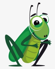 Clip Art Clip Art Hand Painted - Grasshopper Cartoons Transparent, HD Png Download, Transparent PNG