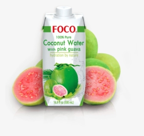 Strawberry Guava - Foco Coconut Water Png, Transparent Png, Transparent PNG