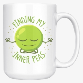 Finding My Inner Peas - Mug, HD Png Download, Transparent PNG
