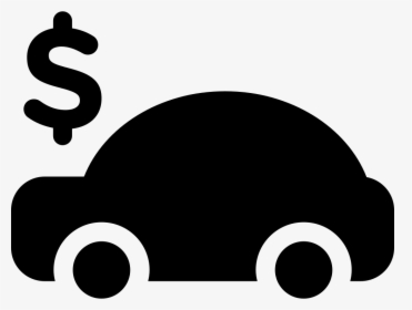 Car With Dollar Sign On Top - Car, HD Png Download, Transparent PNG