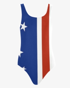 Red White And Blue Stripes And Stars 6 Vest One Piece - Active Tank, HD Png Download, Transparent PNG