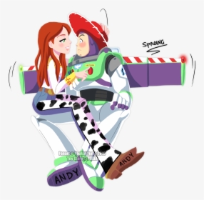 Toy Story Jessie X Buzz, HD Png Download, Transparent PNG
