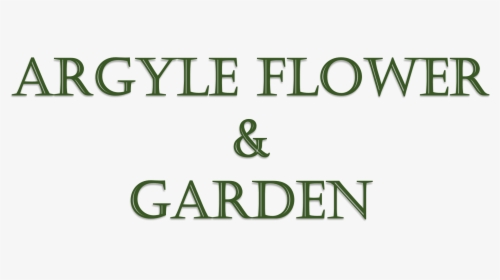 Argyle Flower & Garden - Calligraphy, HD Png Download, Transparent PNG