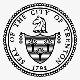 City Of Trenton Logo 2 Transparent - Seal Of The City Of Trenton, HD Png Download, Transparent PNG