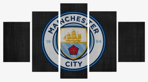 Hd Printed Manchester City Logo 5 Pieces Canvas - Dls 18 Kits Manchester City Logo, HD Png Download, Transparent PNG