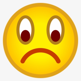 Image Royalty Free Stock File Emoticon Frown Svg Wikimedia - Don T Like Smiley Face, HD Png Download, Transparent PNG