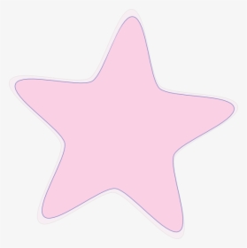 Transparent Baby Starfish Clipart - Baby Pink Star Clipart, HD Png Download, Transparent PNG