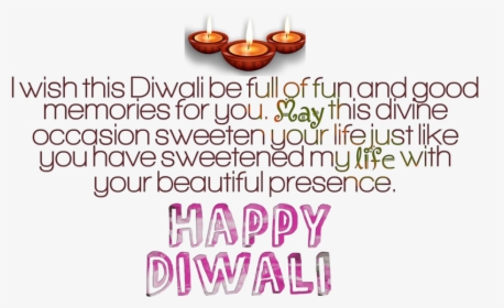 Diwali Wishes Png Image Free Download - Smile, Transparent Png, Transparent PNG