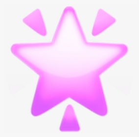 #pink #star #emoji #overlay #cute - Aesthetic Transparent Heart Crown Png, Png Download, Transparent PNG