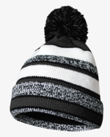 Fan Cloth Pom Beanie Black - Beanie, HD Png Download, Transparent PNG