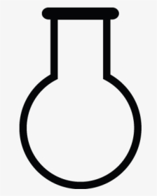 Tube, Flask, Chemistry Laboratory, Science Lab Icon - Line Art, HD Png Download, Transparent PNG