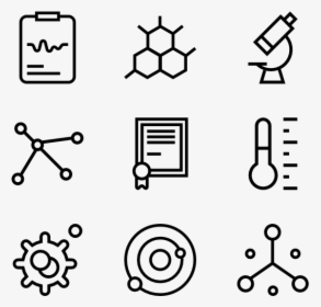 Laboratory Stuff Lineal - Laboratory Icons, HD Png Download, Transparent PNG