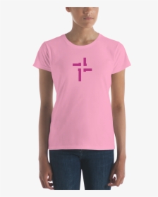 Transparent Pink Cross Png - T-shirt, Png Download, Transparent PNG