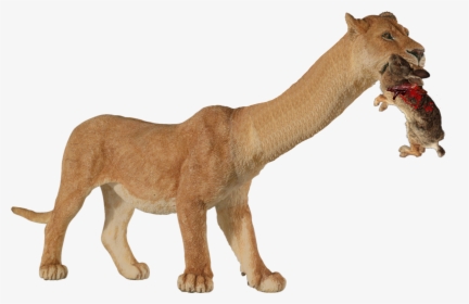 Long Necked Lion - Lion With Snake Neck, HD Png Download, Transparent PNG