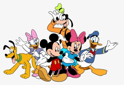 Mickey Mouse Gang Png , Png Download - Mickey And Friends Png, Transparent Png, Transparent PNG