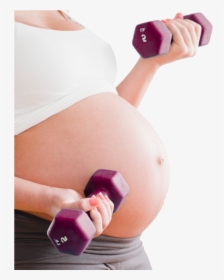 Transparent Pregnant Woman Png - Biceps Curl, Png Download, Transparent PNG