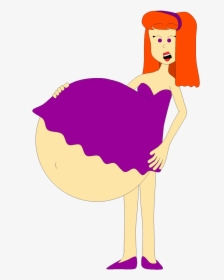 Daphne Feels Her Pregnant Belly By Angry-signs - Scooby Doo Daphne Pregnant, HD Png Download, Transparent PNG