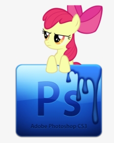 Mlp Logo, Adobe, Hop Cs3 By Golden, Fly On Deviant - Adobe Photoshop Cs3 Png, Transparent Png, Transparent PNG