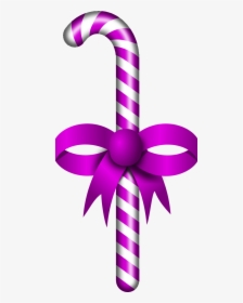 Vector Clip Art - Purple Candy Cane Clip Art, HD Png Download, Transparent PNG