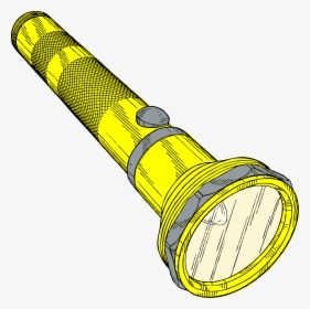 Torch Flashlight Electric - Electric Torch Clipart, HD Png Download, Transparent PNG