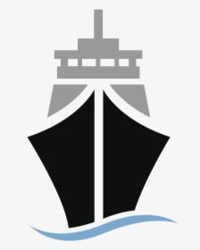 Container Ship Cargo Ship Clip Art - Cargo Ship Silhouette Clip Art, HD Png Download, Transparent PNG