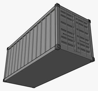 Shipping Container Clip Art, HD Png Download, Transparent PNG