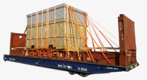 Lashing Cargo On Flat Rack, HD Png Download, Transparent PNG