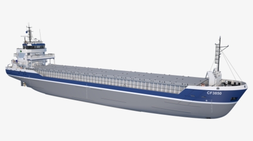 The Hull Form Of Combi Freighter Is Based On A Long - Transportes Maritimos Png, Transparent Png, Transparent PNG