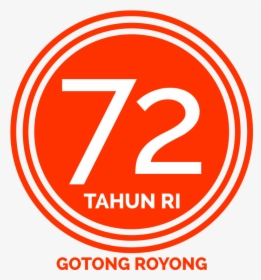 Thumb Image - Logo Hut Ri Ke 72 Bulat, HD Png Download, Transparent PNG