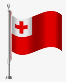 Tonga Flag Png Clip Art Clipart Image - Dominican Republic Flag Clipart, Transparent Png, Transparent PNG