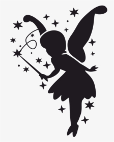 Fairy Godmother Wand Magician - Fairy Godmother Wand Clipart, HD Png Download, Transparent PNG