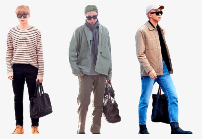 Namjoon Is Really Into Streetstyle Fashion Culture - Kim Namjoon Style, HD Png Download, Transparent PNG
