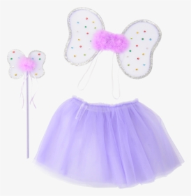 Msb Fairy Set, Purple, Wand/wings/tutu, Purple, Large - Miniskirt, HD Png Download, Transparent PNG
