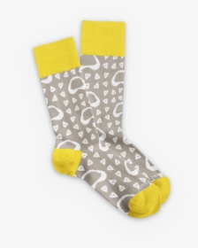 Shark Tooth Yellow   Class Lazyload Lazyload Fade In - Sock, HD Png Download, Transparent PNG