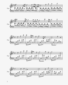 Band Of Horses The Funeral Piano Sheet Music Pdf, HD Png Download, Transparent PNG