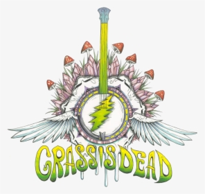 The Grass Is Dead Bluegrass - Bluegrass Grateful Dead, HD Png Download, Transparent PNG