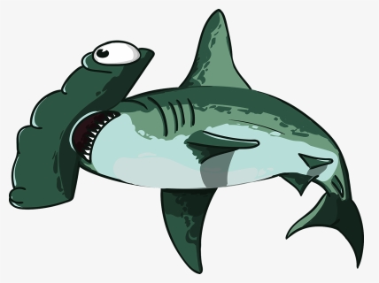 Shark, Fish, Hammer, Predator, Teeth, Mouth, Sea - Shark Head Transparent, HD Png Download, Transparent PNG