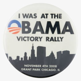 Obama Victory Rally Chicago Button Museum - Willis Tower, HD Png Download, Transparent PNG