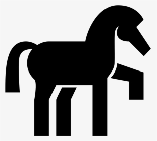 Vector Horses Shape - Stallion, HD Png Download, Transparent PNG